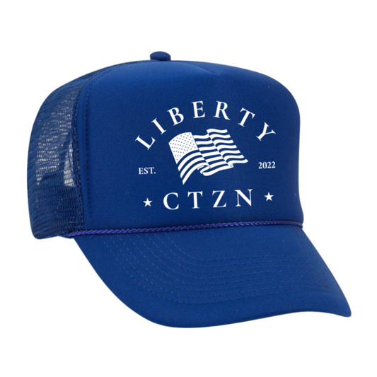 Liberty CTZN Trucker Hat - Blue